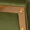 Knoll - Mid-Century Accent Chair - Green