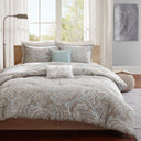Ronan - 5 Piece Comforter Set - Blue