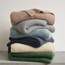 Bree Knit - Throw - Gray