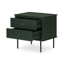 Reagan - Nightstand - Deep Green - Moe's Home Collection - Accent Nightstands - Elite Enclave Home