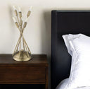 Metal Six Light Novelty Table Lamp - Brass