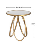 Montrez - Side Table - Gold