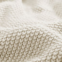 Bree Knit Knit Blanket - Ivory