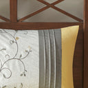 Serene - King Embroidered Piece Comforter (Set of 7) - Yellow