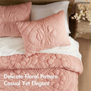 Elise - Full/Queen Comforter Set - Pink