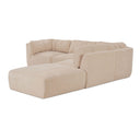 Matina - Dream Modular Sectional - Oatmeal - Moe's Home Collection - Stationary Sectionals - Elite Enclave Home