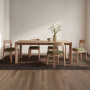 Oli - Dining Chair (Set of 2) - Dark Green / Light Brown - Moe's Home Collection - Chair Sets - Elite Enclave Home