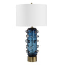 Aura - Table Lamp - Blue / Brass