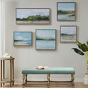 Vista - Framed Embellished Canvas Gallery (Set of 5) - Multi - Madison Park - Canvas Art Sets - Elite Enclave Home