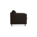 Teller - Accent Chair - Warm Black