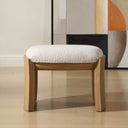 Port - Small Bench - Natural / White