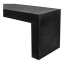 Lazarus - Outdoor Bench - Black - Moe's Home Collection - Benches - Elite Enclave Home