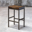 Beck - Industrial Bar Stool - Uttermost - Counter Height (24" - 27") - Elite Enclave Home