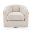 Daisy - Upholstered Swivel Chair - Coastal Sand