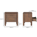 Wiley - Nightstand - Vintage Brown - Moe's Home Collection - Accent Nightstands - Elite Enclave Home