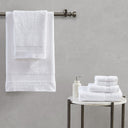 Luce - 6 Piece Towel Set - White - Madison Park Signature - Towel Sets - Elite Enclave Home