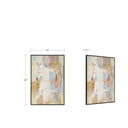 Lumen - Framed Painting - Multicolor - Moe's Home Collection - Canvas Art - Elite Enclave Home