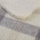 Bloomington - Faux Mohair to Sherpa Throw - Natural - Woolrich - Throws - Elite Enclave Home