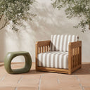 Albers - Outdoor Stool - Dark Green - Moe's Home Collection - Garden Stools - Elite Enclave Home