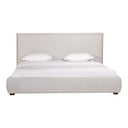 Luzon - King Bed - Light Gray - Moe's Home Collection - Upholstered Beds - Elite Enclave Home