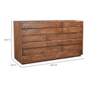 Madagascar - Dresser - Brown - Moe's Home Collection - Dressers - Elite Enclave Home