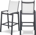 Nizuc - Outdoor Patio Barstool (Set of 2) - Meridian Furniture - Stool Sets- Elite Enclave Home