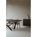 Burton - Fabric Dining Chair (Set of 2) - Light Gray - Moe's Home Collection - Chair Sets - Elite Enclave Home