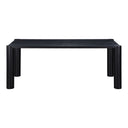 Post - Small Dining Table - Black Oak - Moe's Home Collection - Dining Tables - Elite Enclave Home