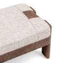 Kava - Accent Bench - Cocoa Latte - Classic Home - Upholstered Benches - Elite Enclave Home