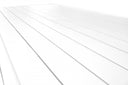 83" Aluminum Outdoor Dining Table - White