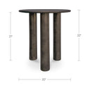 Deacon - Outdoor Side Table - Deep Bronze - Moe's Home Collection - Side Tables - Elite Enclave Home