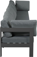 Nizuc - Outdoor Patio 6 Seat Modular Sofa With Gray Frame