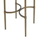 Lia - Oval Accent Table - Antique Bronze - Martha Stewart - Accent Tables - Elite Enclave Home