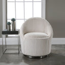 Crue - Fabric Swivel Chair - Uttermost - Swivel Chairs - Elite Enclave Home