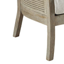 Diedra - Accent Chair - Cream / Reclaimed Natural - Madison Park - Accent Chairs - Elite Enclave Home