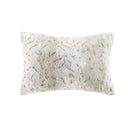 Zuri - King Comforter (Set of 4) - Snow Leopard