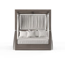 Laguna - Resort King Daybed, No Welt - Canvas Flax / Gray