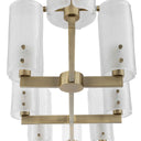 Mistie - 8 Light Linear Chandelier - Bronze - Uttermost - Chandeliers- Elite Enclave Home