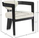 Carlyle - Dining Chair - Meridian Furniture - Arm Chairs - Elite Enclave Home