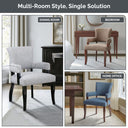 Dawson - Arm Dining Chair - Brown - Madison Park - Arm Chairs - Elite Enclave Home