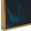 Serene Green - Framed Abstract Art