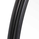 Belham - Round Iron Mirror - Black