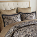 Aubrey - Queen 12 Piece Complete Bed Set - Black
