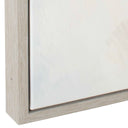 Simple Serenity - Framed Abstract Art - White / Light Blue - Uttermost - Canvas Art- Elite Enclave Home