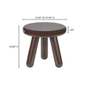 Joy - Accent Table - Dark Brown - Moe's Home Collection - Accent Tables - Elite Enclave Home