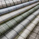 Anaheim - 50x95" Plaid Rod Pocket And Back Tab Curtain Panel With Fleece Lining - Denim Blue - Madison Park - Curtains & Drapes - Elite Enclave Home