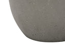 Concrete Round Table Lamp With Ivory Drum Shade - Gray - HomeRoots - Table Lamps - Elite Enclave Home