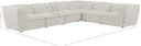 Miramar - 6 Piece Modular Sectional - Meridian Furniture - Stationary Sectionals - Elite Enclave Home