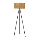 Tripod Floor Lamp With Shade - Matte Black - HomeRoots - Floor Lamps - Elite Enclave Home