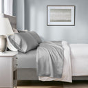 1000 Thread Count - King HeiQ Smart Temperature Blend 4 Piece Sheet Set - Gray